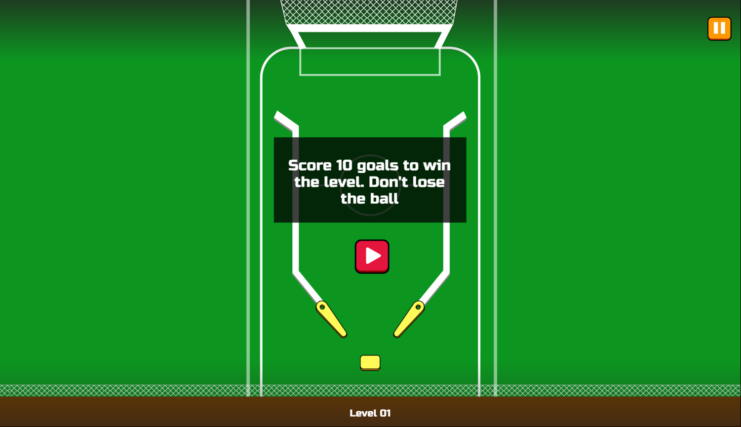 Pinball World Cup Game Goal Screenshot.