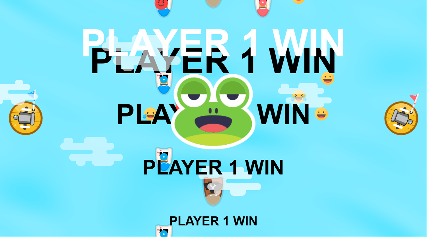 Pirates Game Player Win Screenshot.