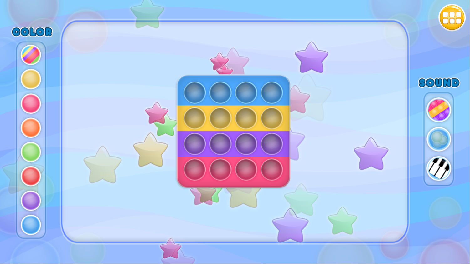 Pop It Fidget Now Stage Complete Screenshot.