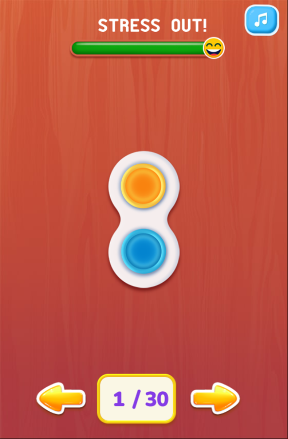 Pop It Fiesta Game Level Play Screenshot.