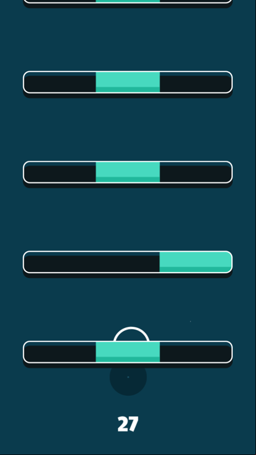 Press Plate Game Over Screenshot.