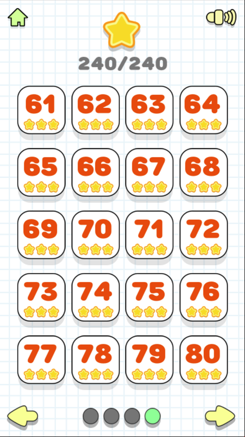Protect Emojis Game Level Select Screen Screenshot.