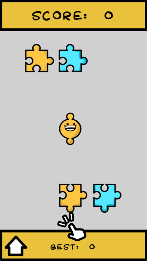 Puzzle Switch Game Start Screenshot.