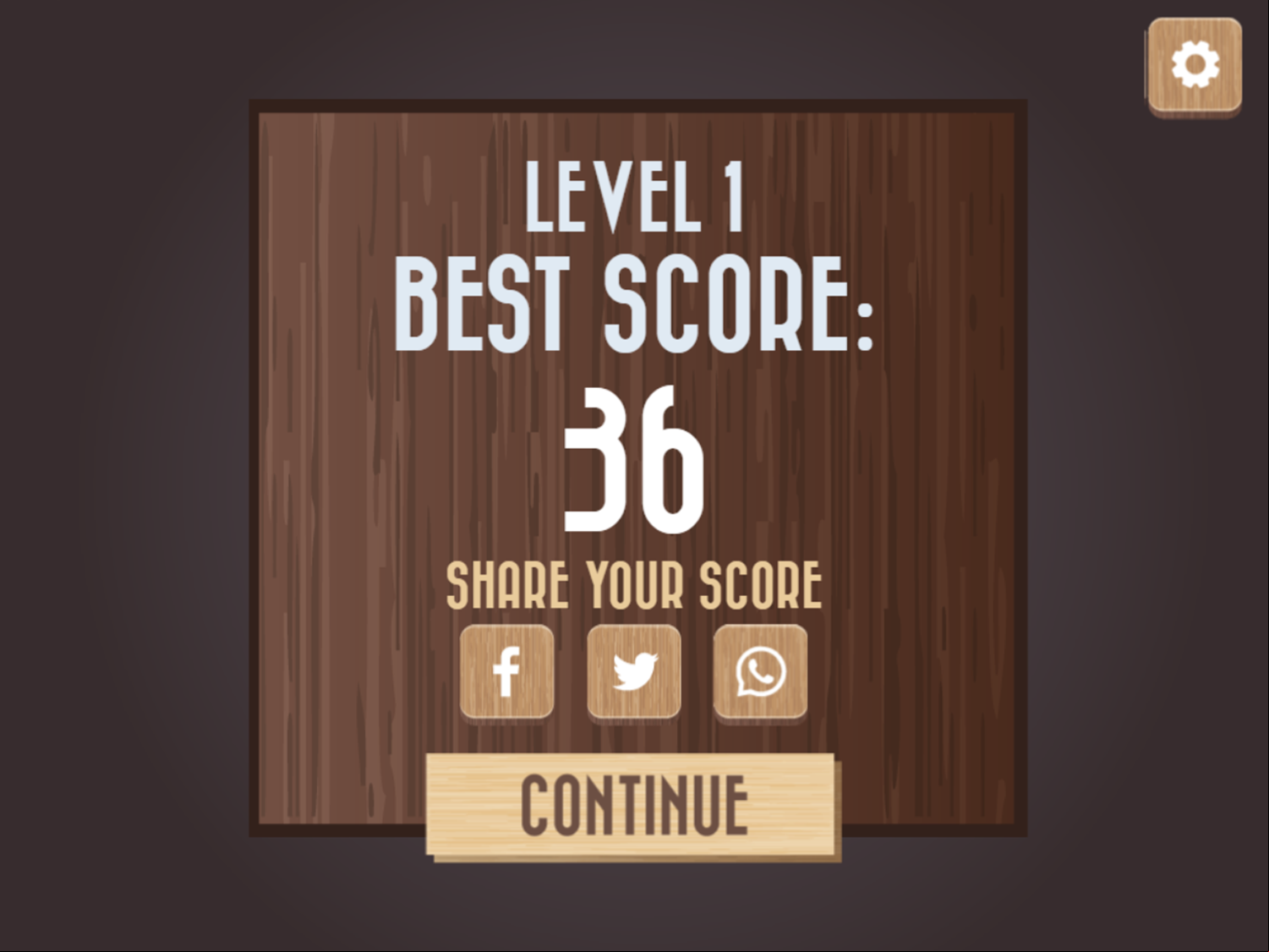Rail Rush Game Best Score Screenshot.