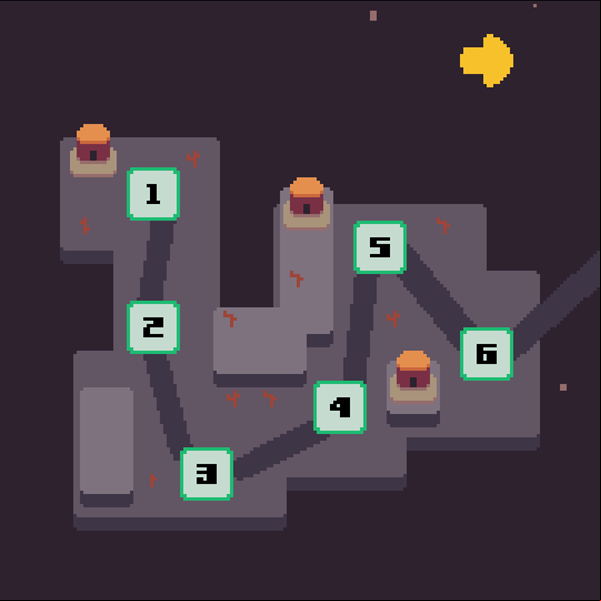 Rhino Express Game First Map Screen Screenshot.