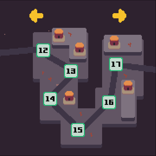 Rhino Express Game Third Map Screen Screenshot.