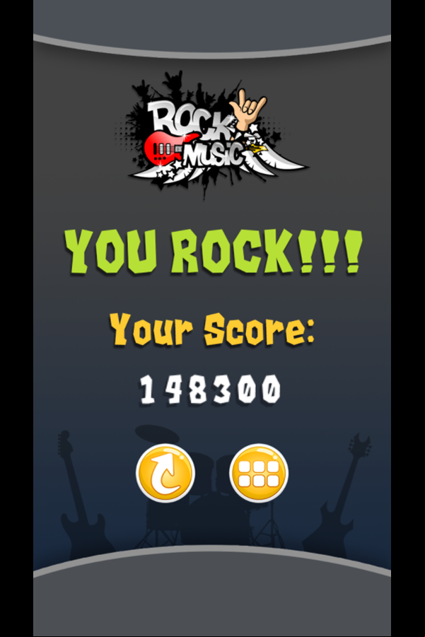 Rock Music Game You Rock Screenshot.