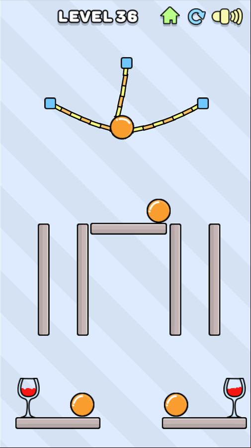 Rope Master Game Final Level Screenshot.