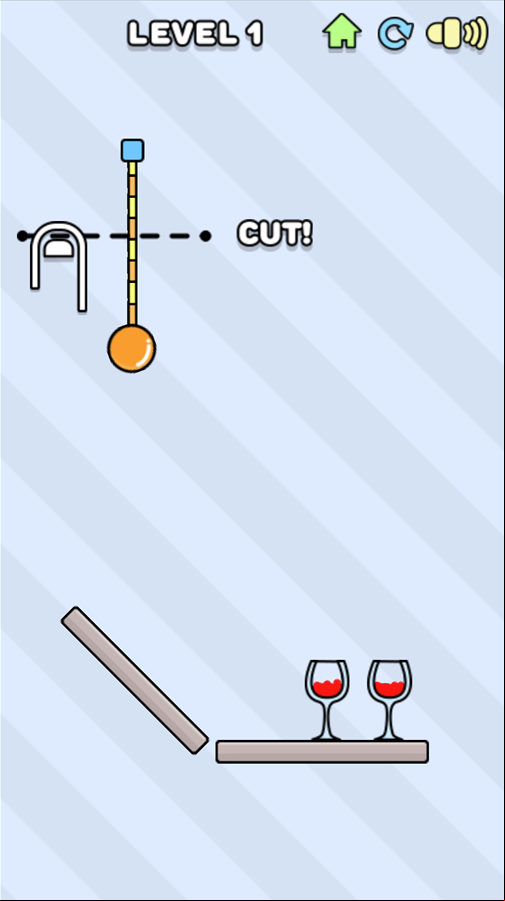 Rope Master Game How to Play Screen Screenshot.