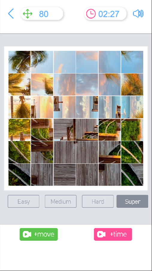 Rotate Puzzle Gameplay Screenshot.