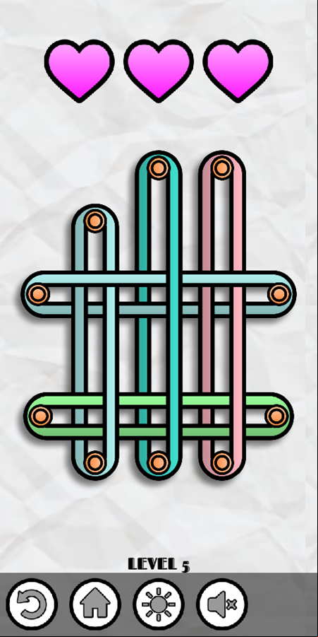 Rubbers Master Game Next Level Screenshot.