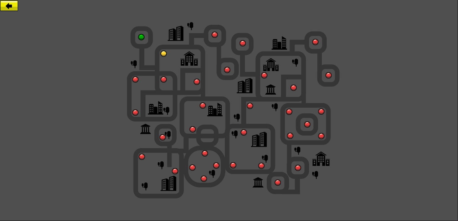 Rude Races Game Level Select Screen Screenshot.