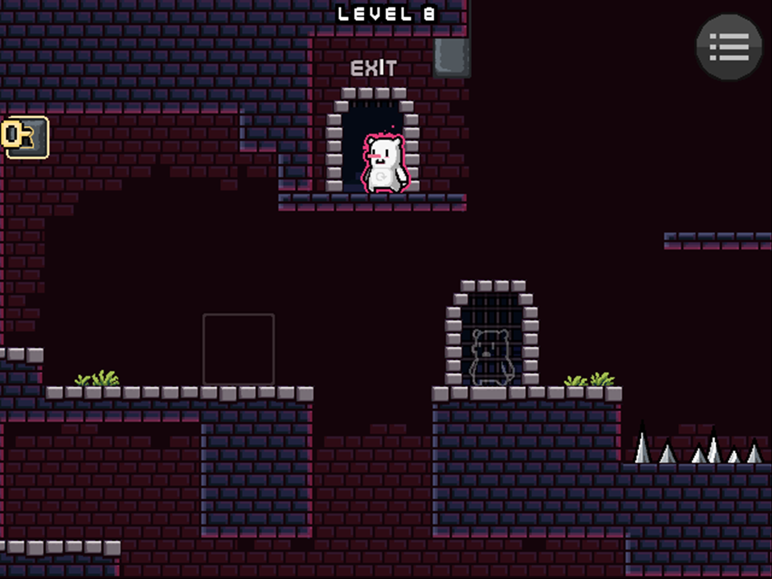 Rupert Reset Game Final Level Screenshot.