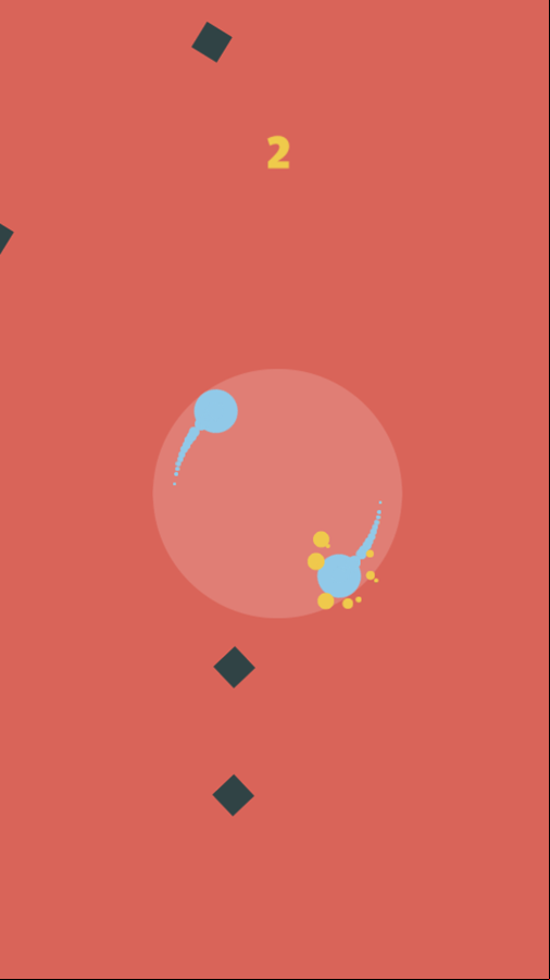Rush Blocks Game Play Screenshot.