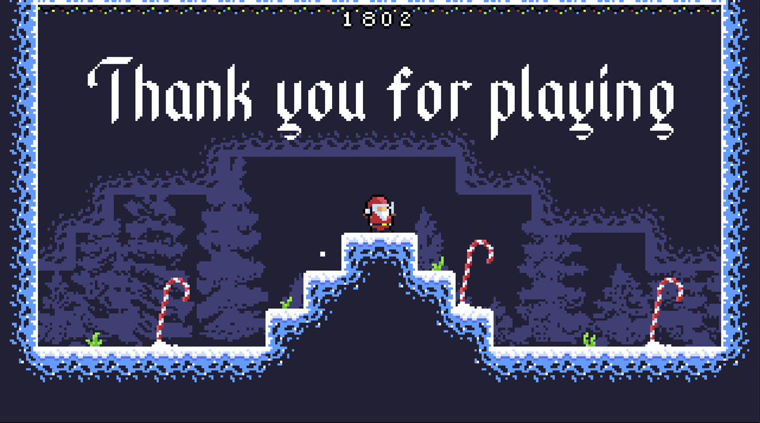 Santa's Secret Gift Game Complete Screenshot.