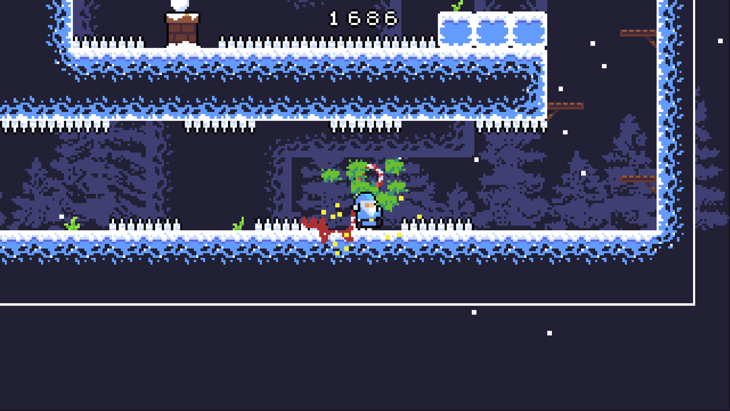 Santa's Secret Gift Game Level Challenge Screenshot.