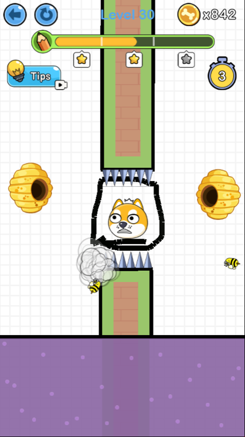 Save The Doge Gameplay Screenshot.