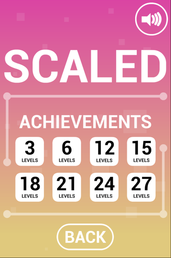 Scaled Game Achievements Screen Screenshot.