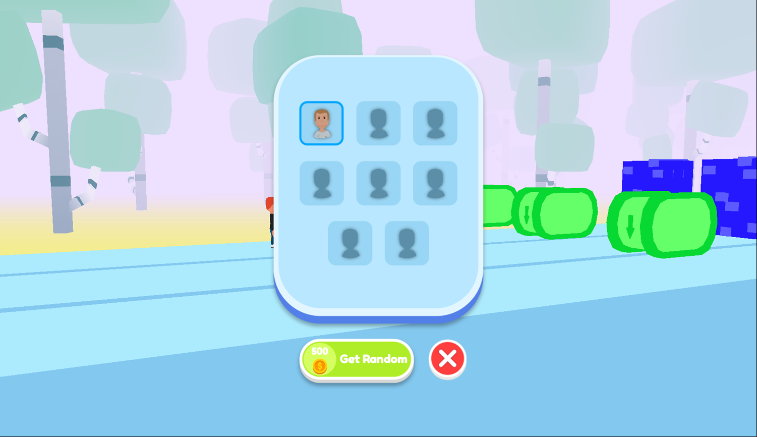 Scalerman Game Character Unlock Screenshot.