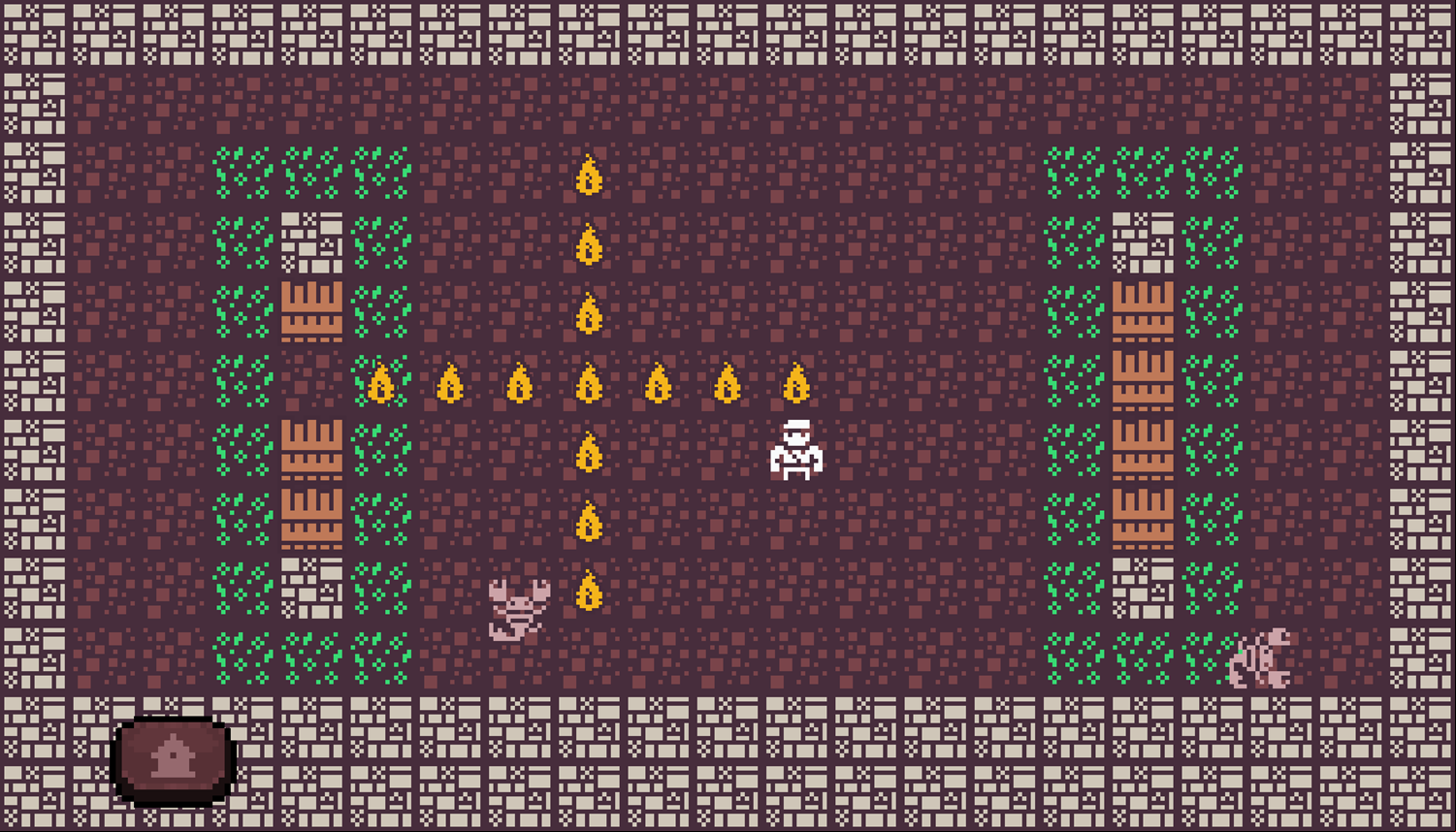 Scorpion Valley Game Level Play Screenshot.