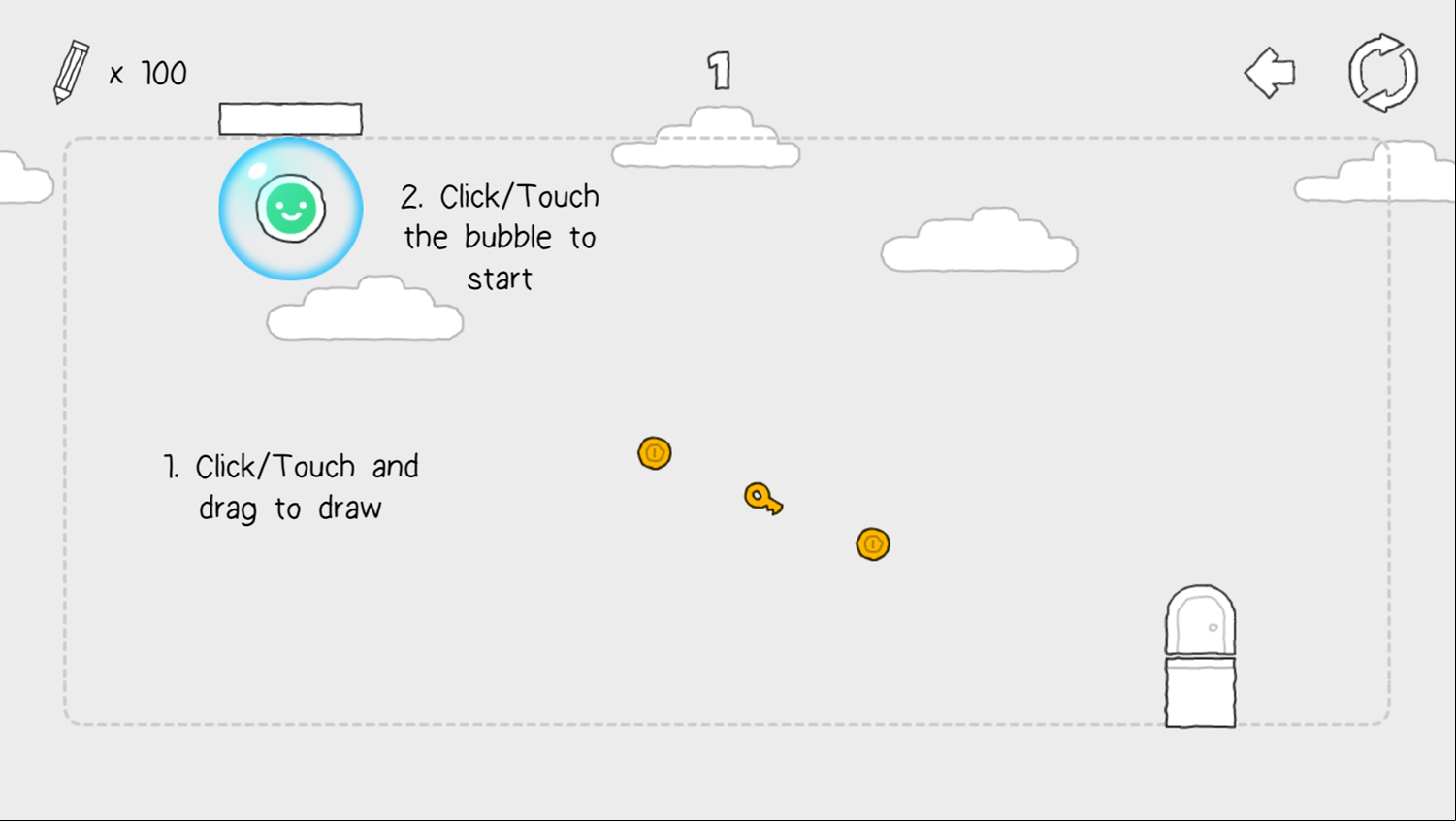 Scribble World Drawing Puzzle Game How to Play Screenshot.