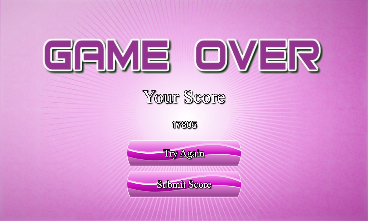 Secret Russian Game Over Screen Screenshot.