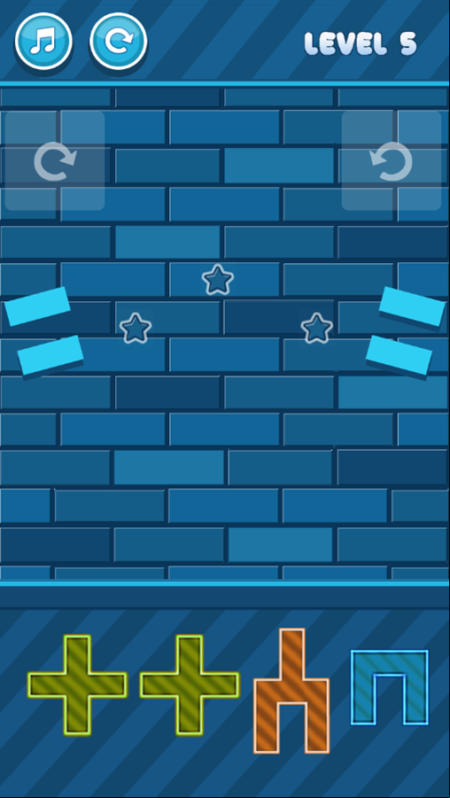 Shape Balance Game Next Level Screenshot.