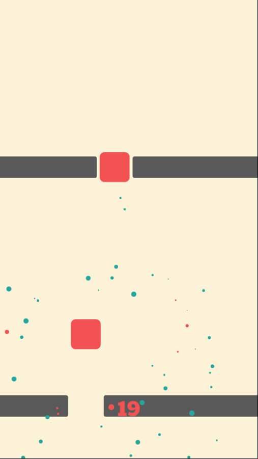 Shot Ship Game Over Screenshot.