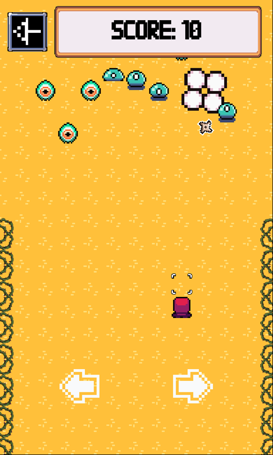 Shuritenis Game Play Screenshot.
