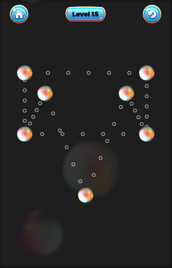 Single Chain Game Level Progress Screenshot.