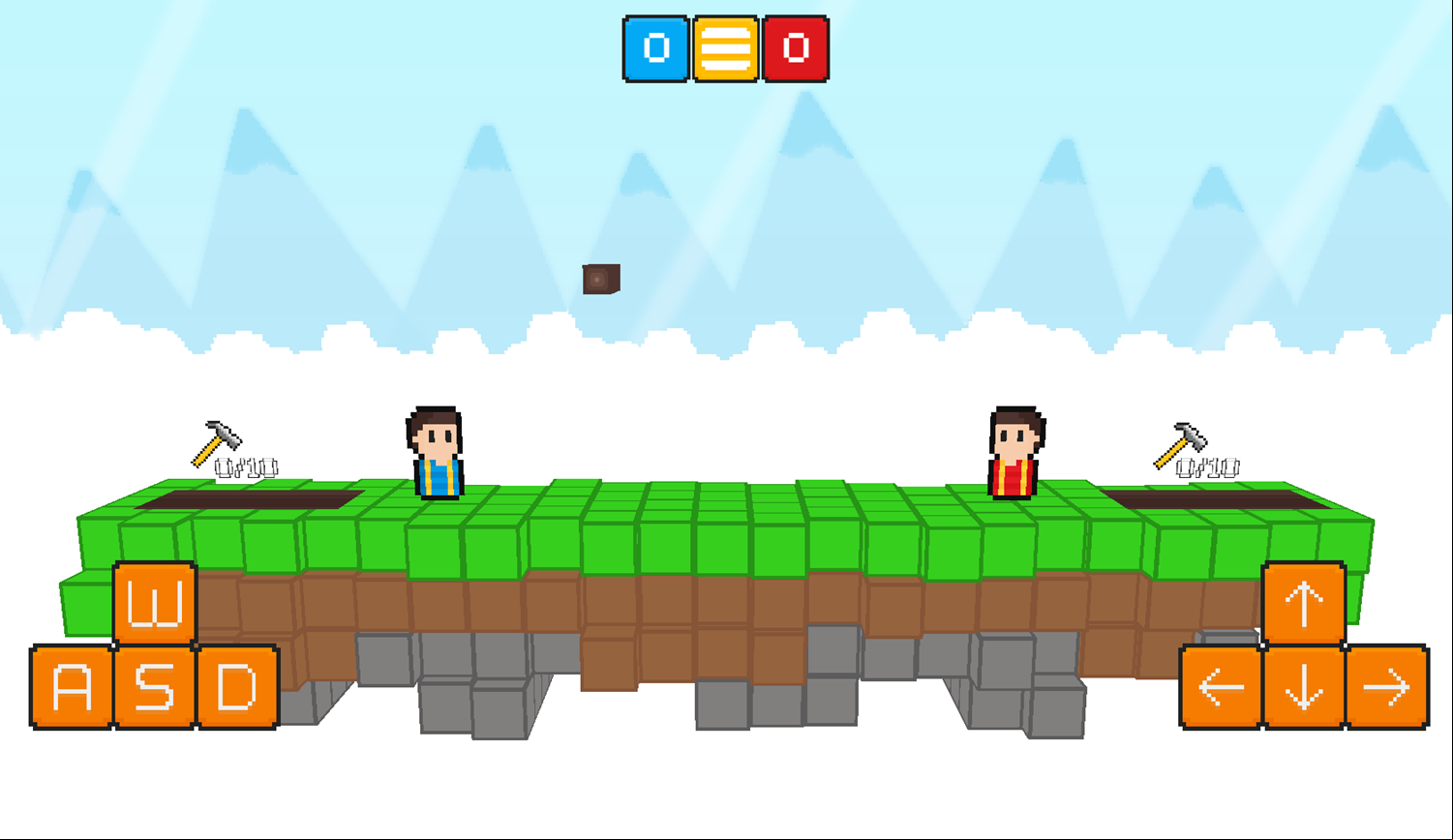 Sky Bros Game Build Start Screenshot.