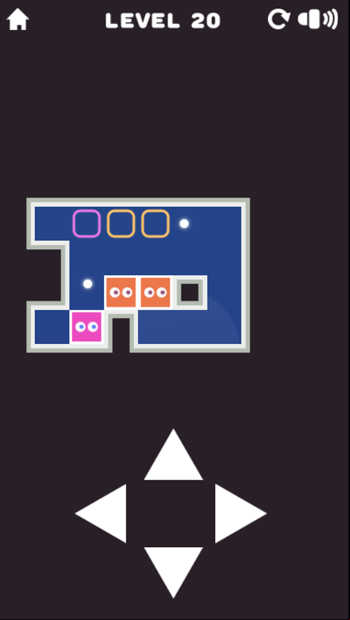 Sliding Blocks Gameplay Screenshot.