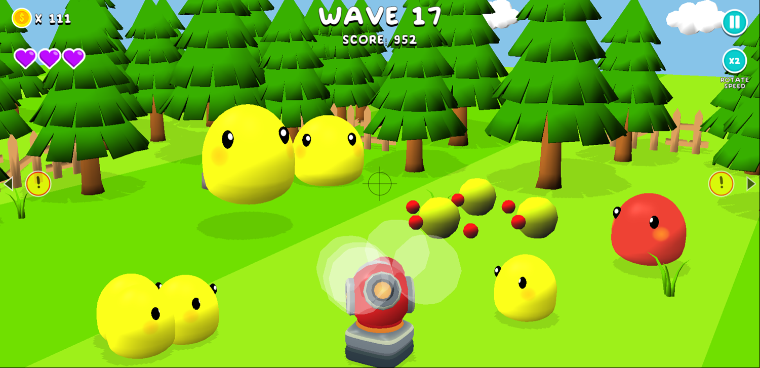 Slime Farmer Game Overwhelmed Screenshot.