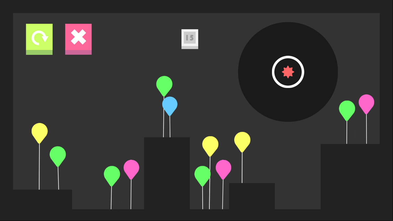 Smasher Ball Game Level Challenge Screenshot.