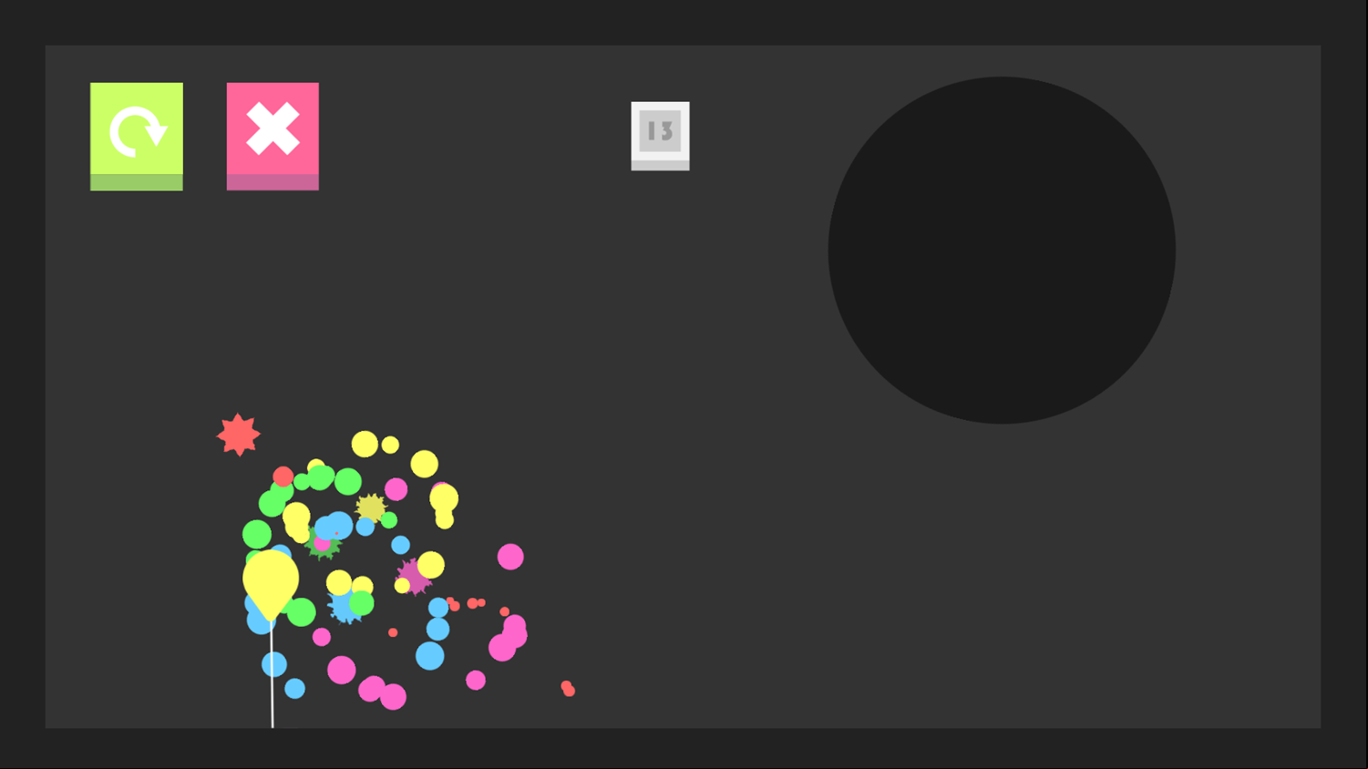 Smasher Ball Game Play Screenshot.