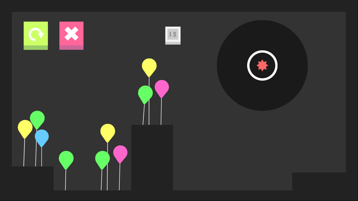 Smasher Ball Game Level Progress Screenshot.