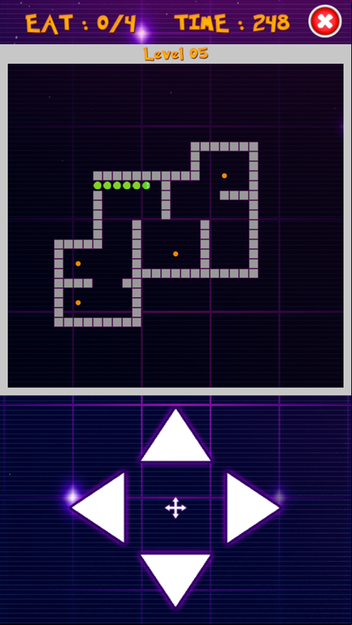 Snake Puzzle Game Next Level Screenshot.