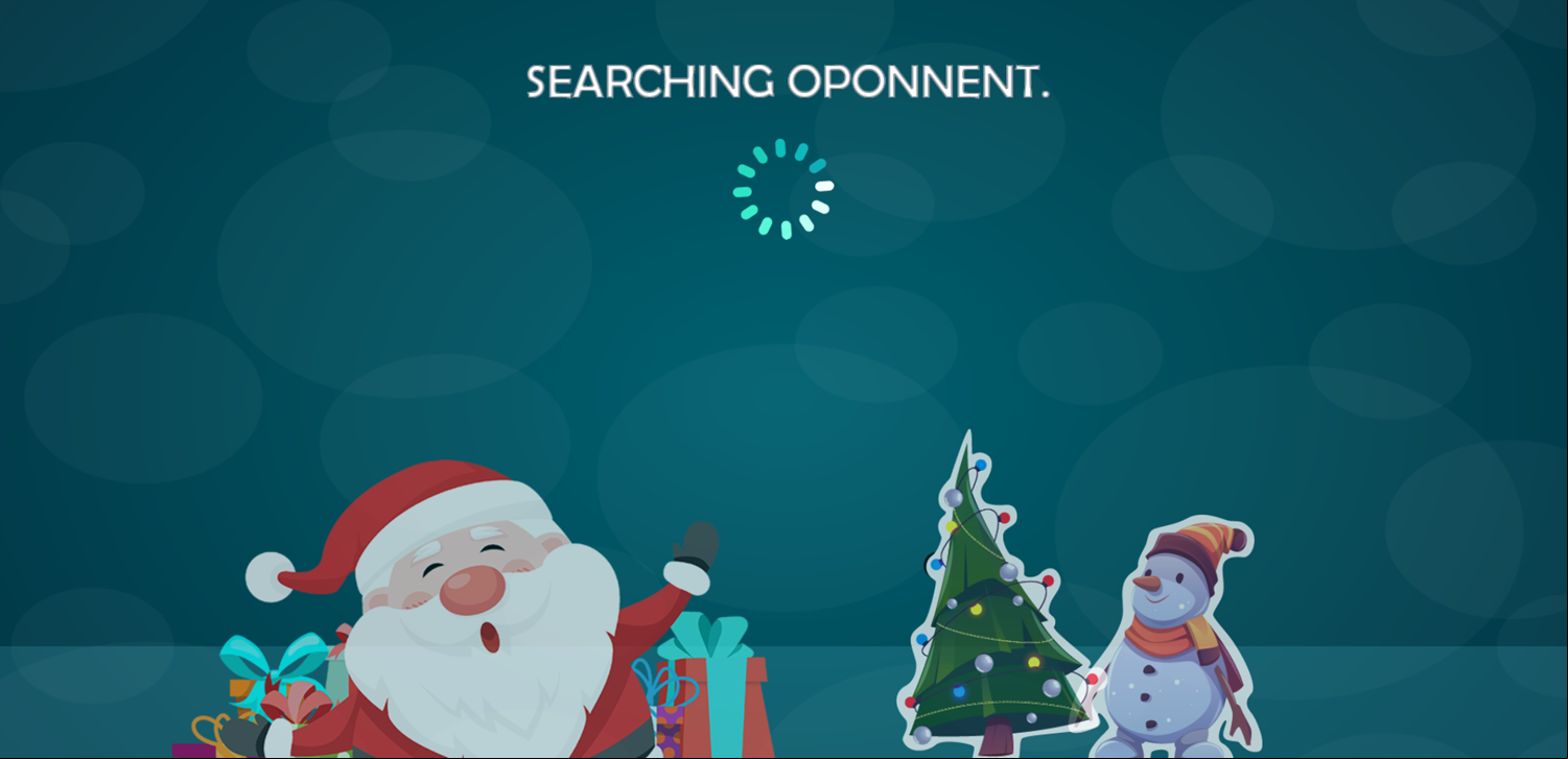 Snaklaus Game Finding Opponent Screen Screenshot.