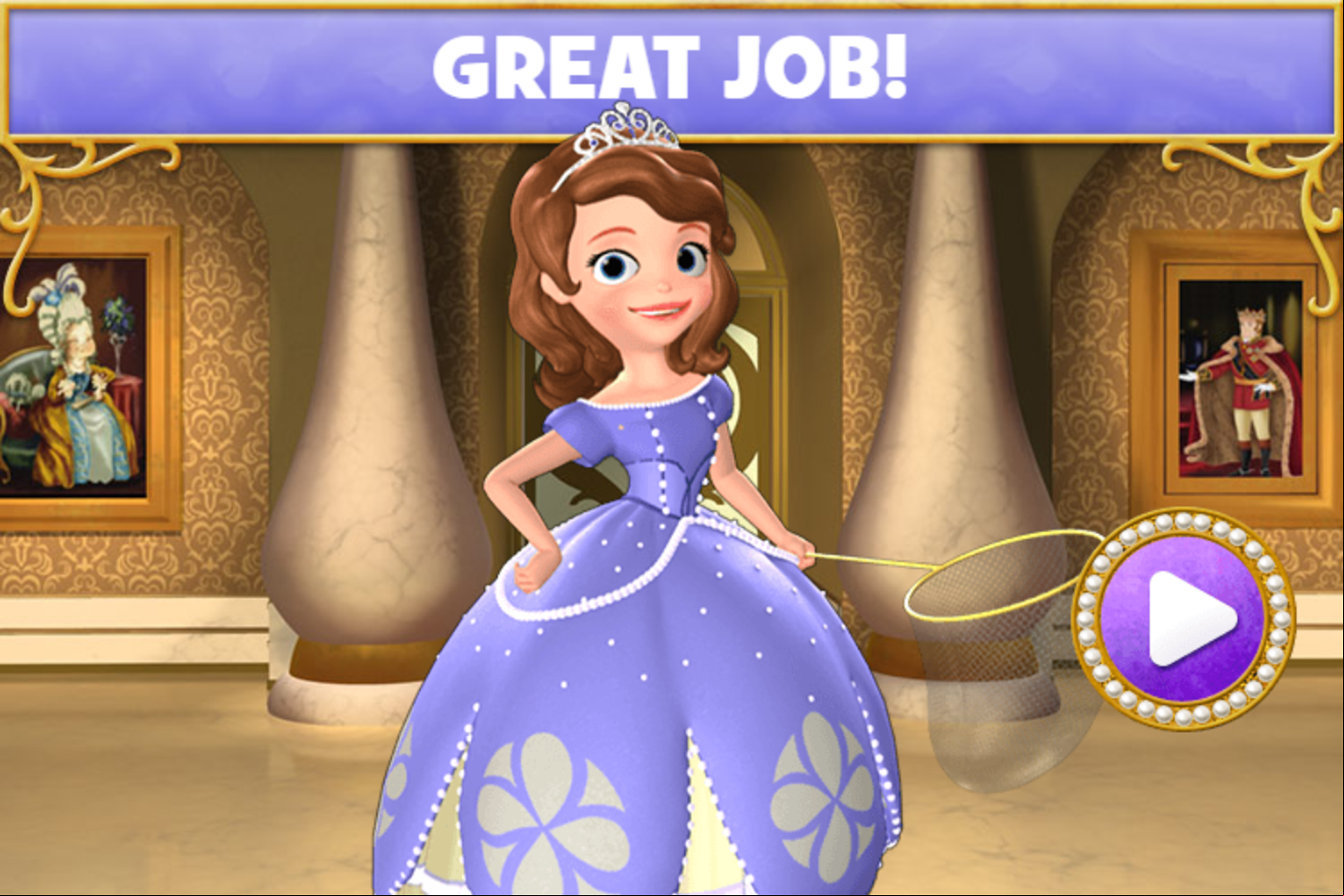Sofia the First Curse of Princess Ivy Great Job Screenshot.