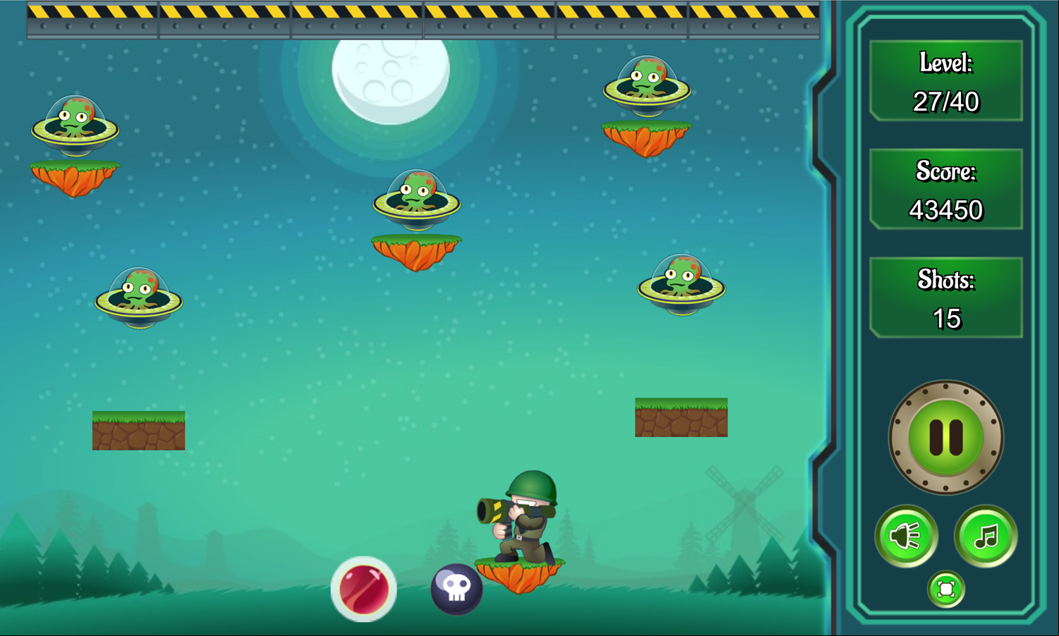 Soldier Attack 3 Game Screenshot.