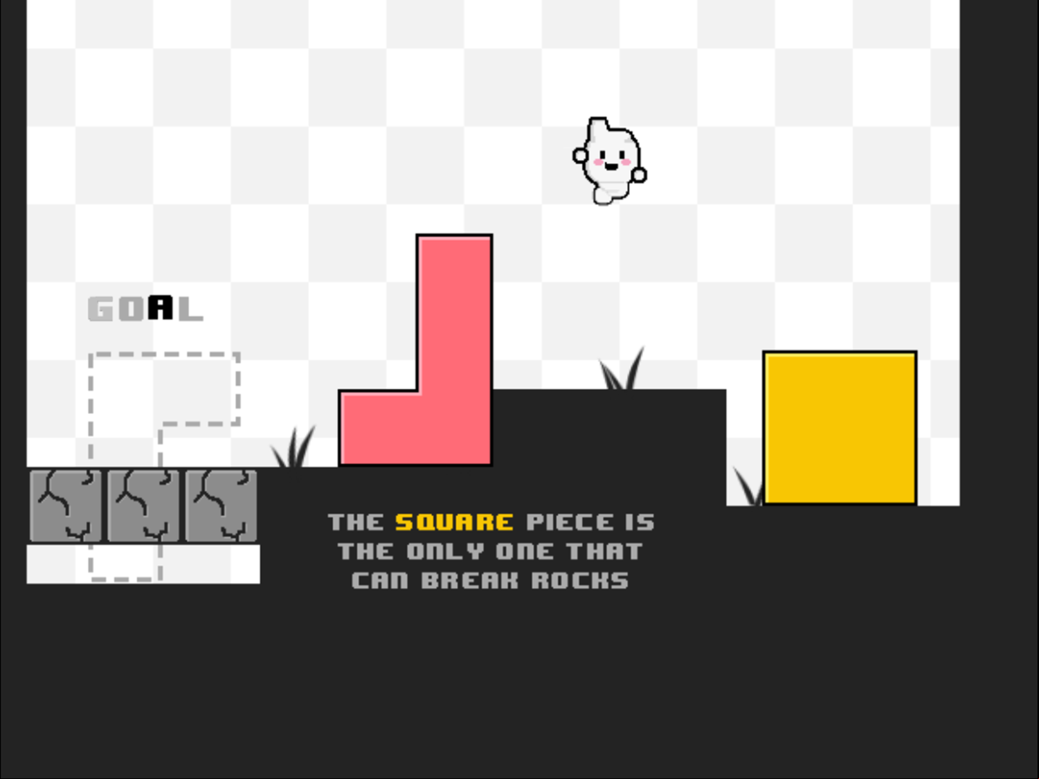 Soul Shape Game How to Break Rocks Screenshot.