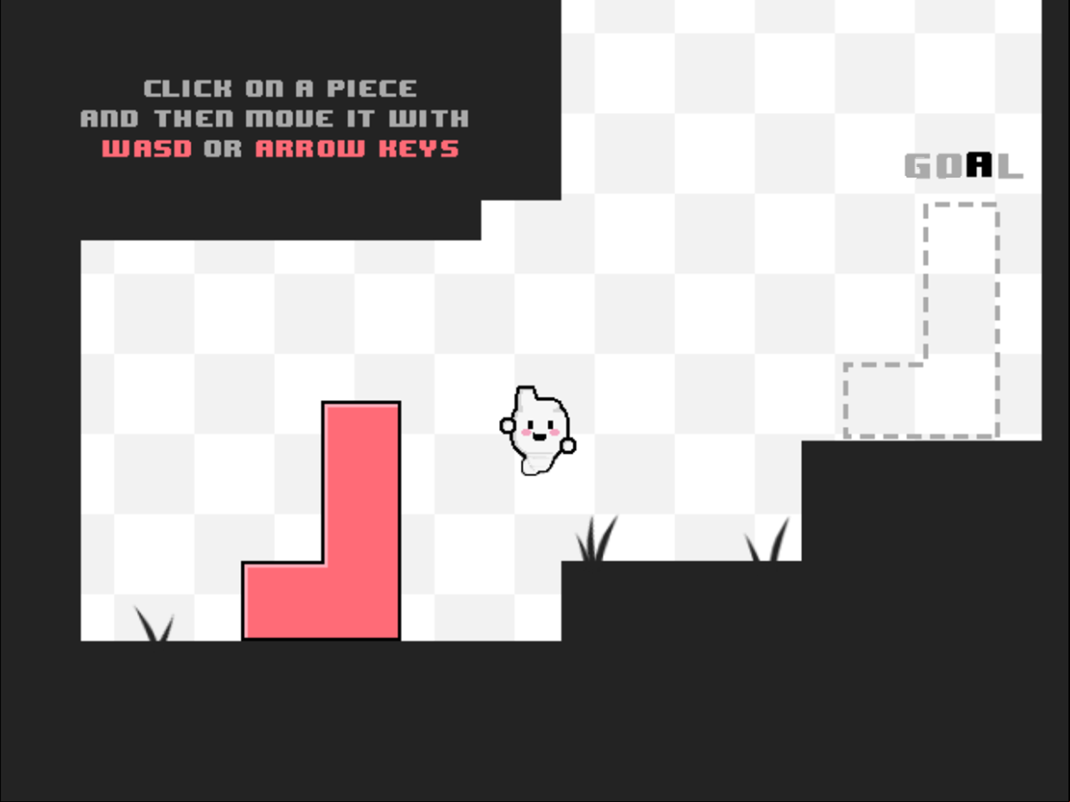 Soul Shape Game How to Move Pieces Screenshot.