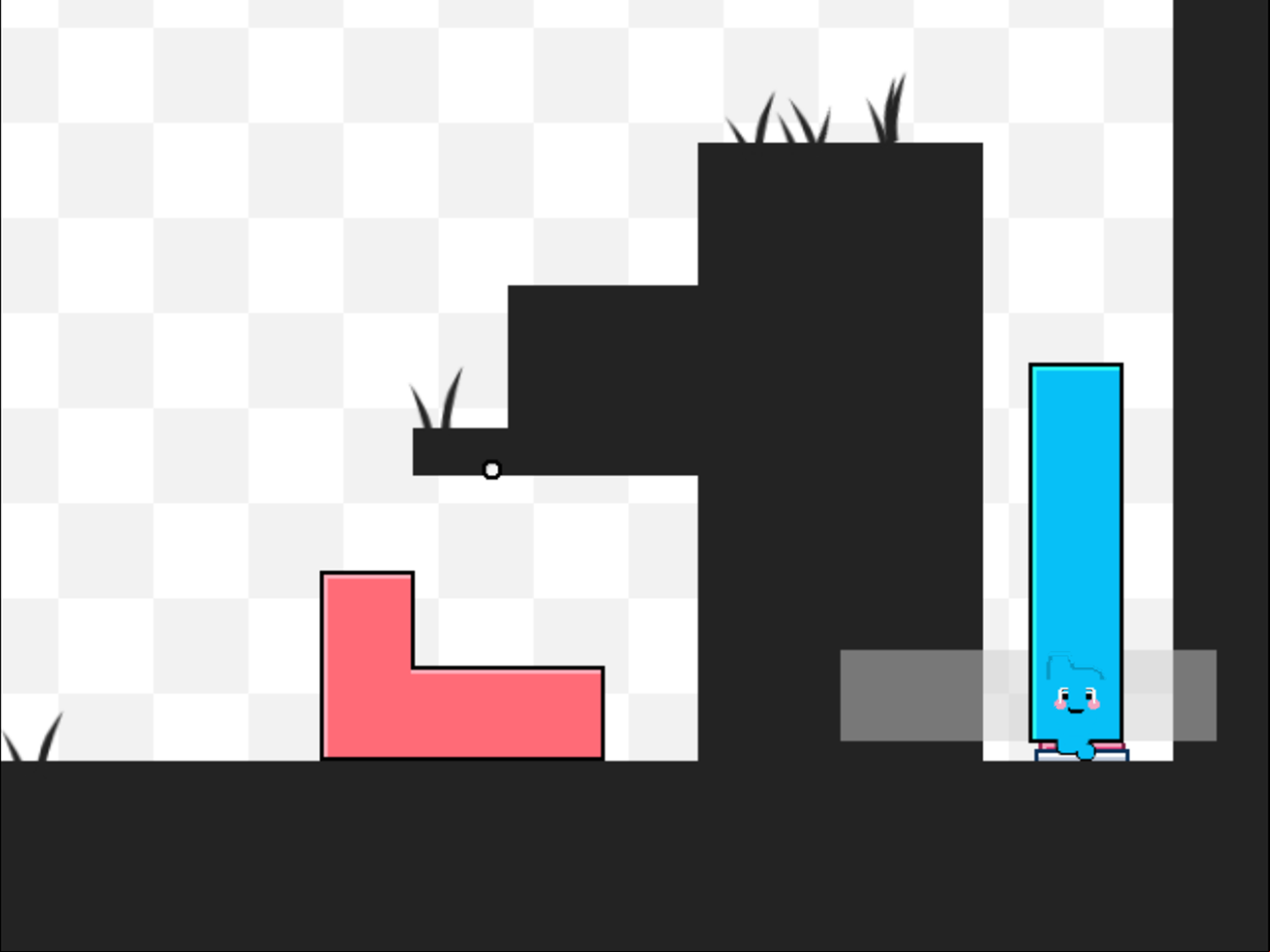 Soul Shape Game Press Button Screenshot.