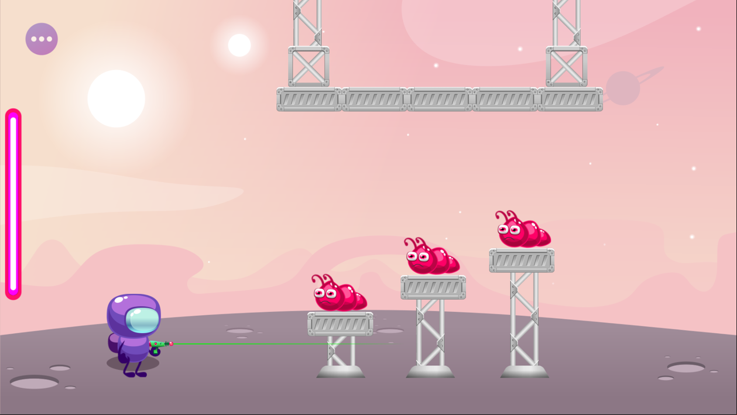 Space Pest Annihilation Game Next Level Screenshot.