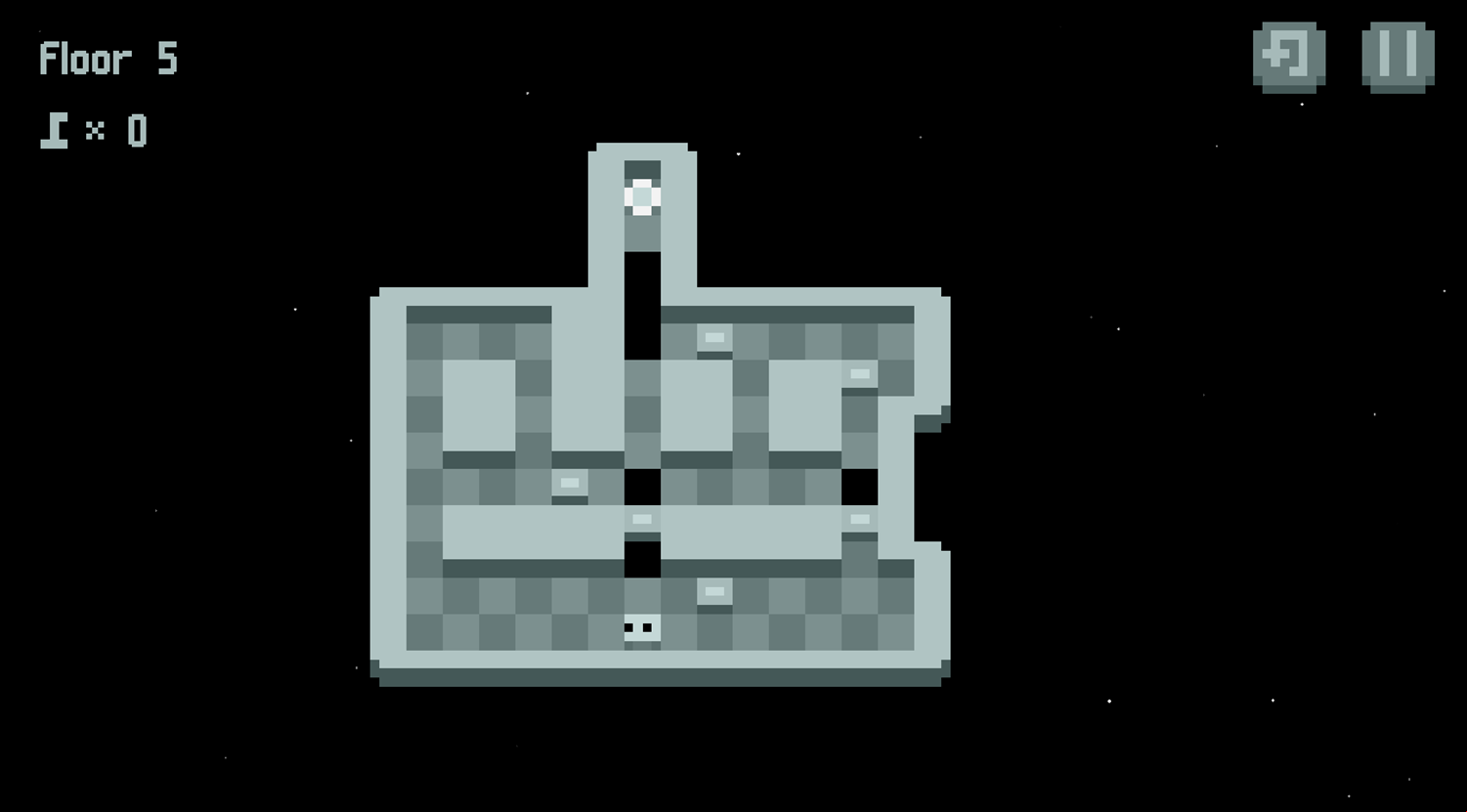 Space Slide Puzzle Game Next Level Screenshot.