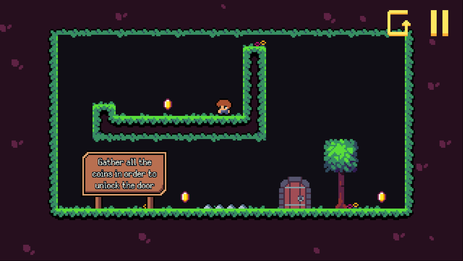 Speedy Steve Game Gather Coins Screen Screenshot.