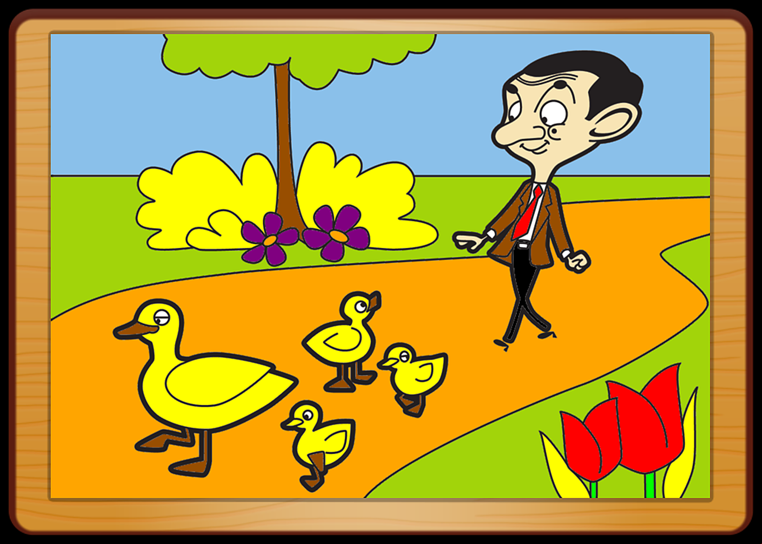 Spring Time Splash Art Game Result Screenshot.