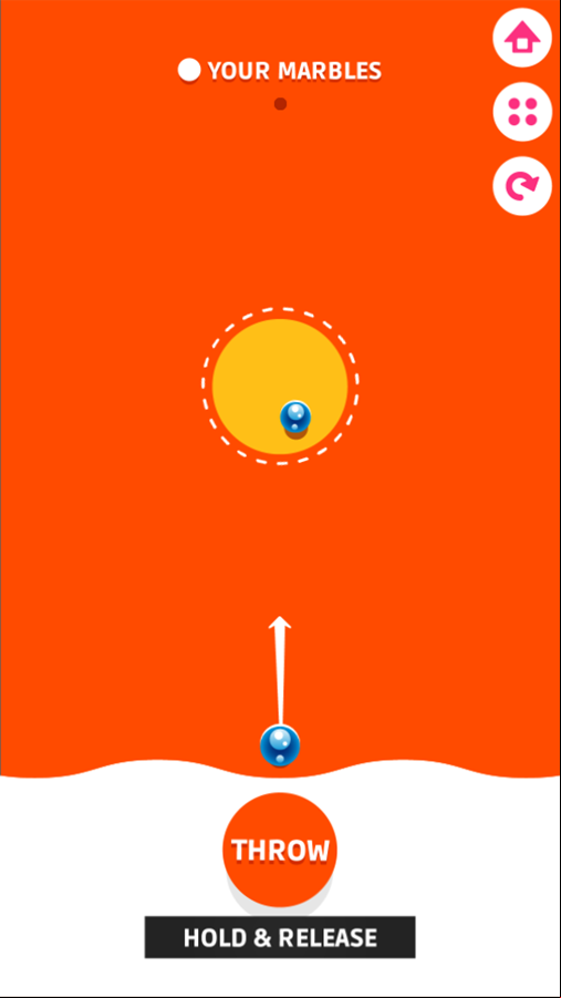 Square Game Marble Game Play Screenshot.
