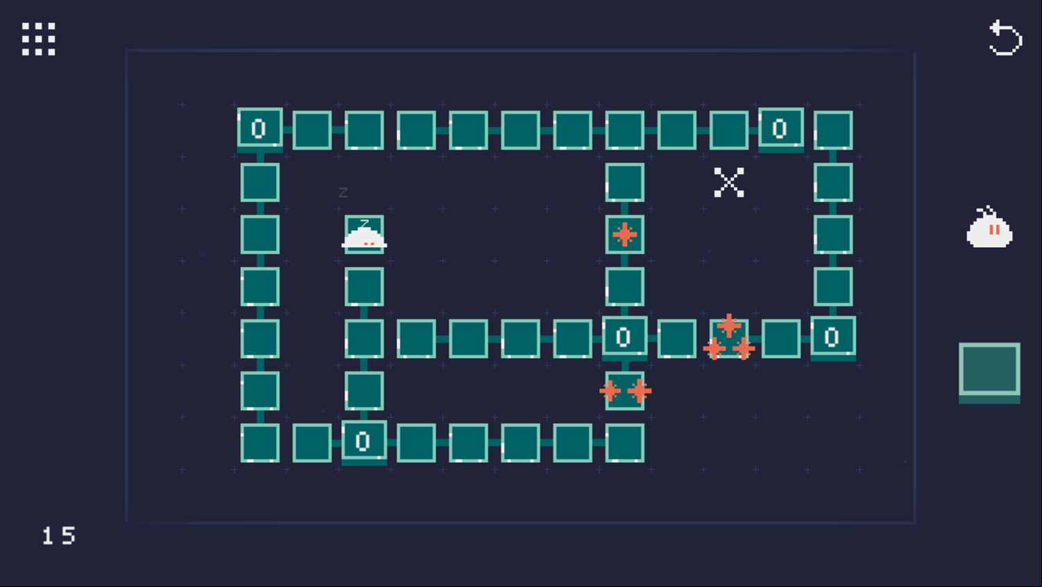 Star Collector Game Level 15 Screenshot.