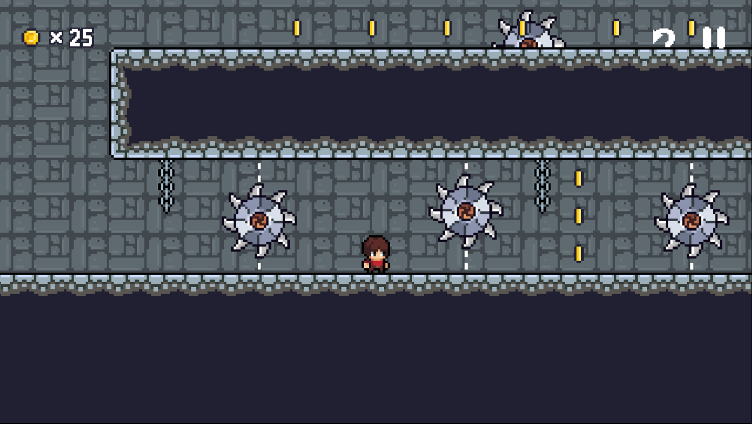 Steve Adventure Game Tight Clearance Screenshot.